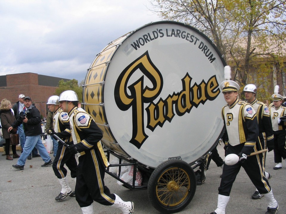 Purdue band to make new ‘big drum’ WBEZ Chicago