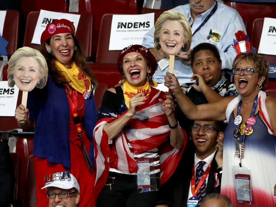 Hillary Clinton Makes History At Democratic National Convention