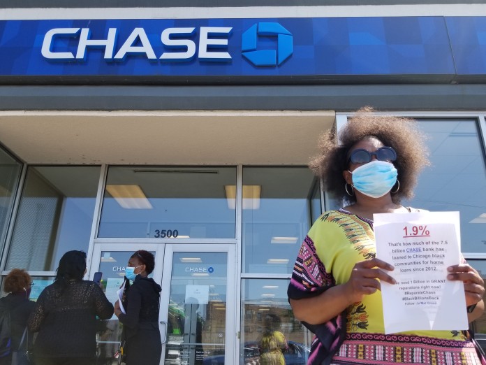 Several Chase Branches Close Amid Protests Over Unequal Lending Wbez Chicago