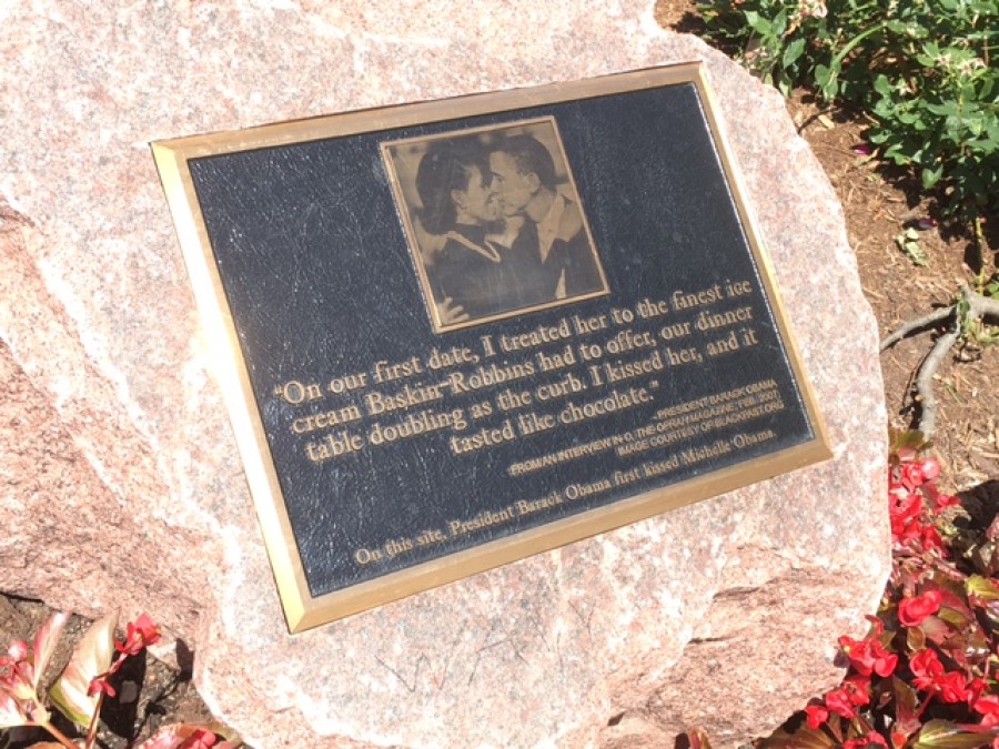 First Date Commemoration Plaque