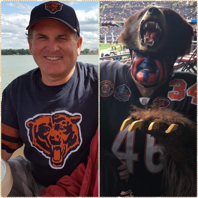 chicago bears bear head hat