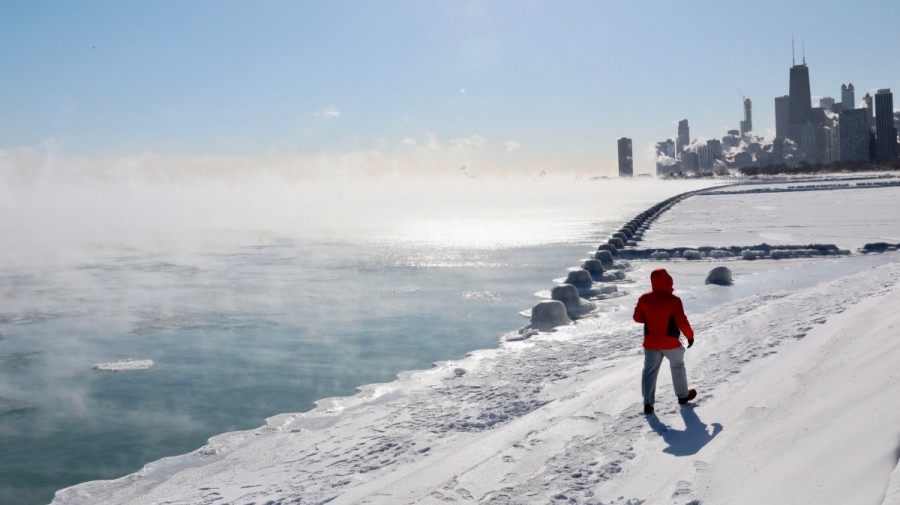 Chicago’s Coldest Day, In Photos WBEZ Chicago