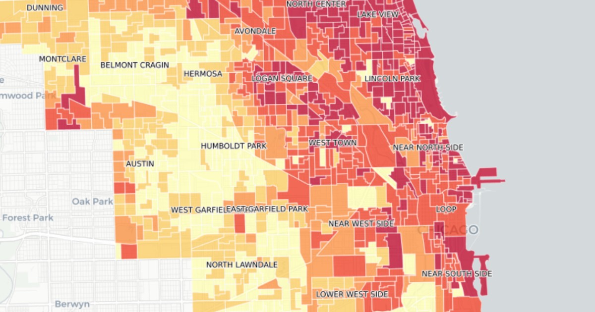 Chicago Elections Mapped Voter Turnout High, But Low In Minority