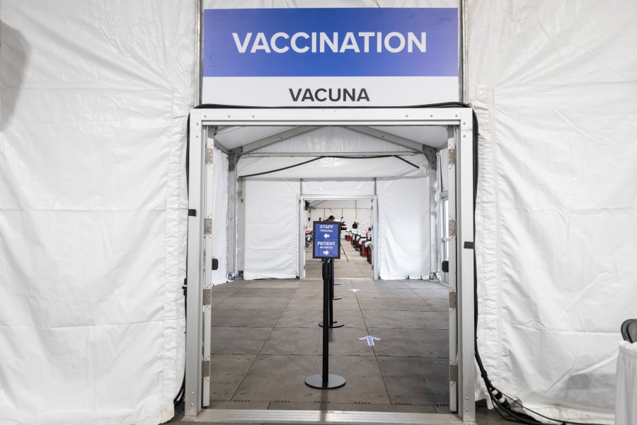 United Center mass vaccination site