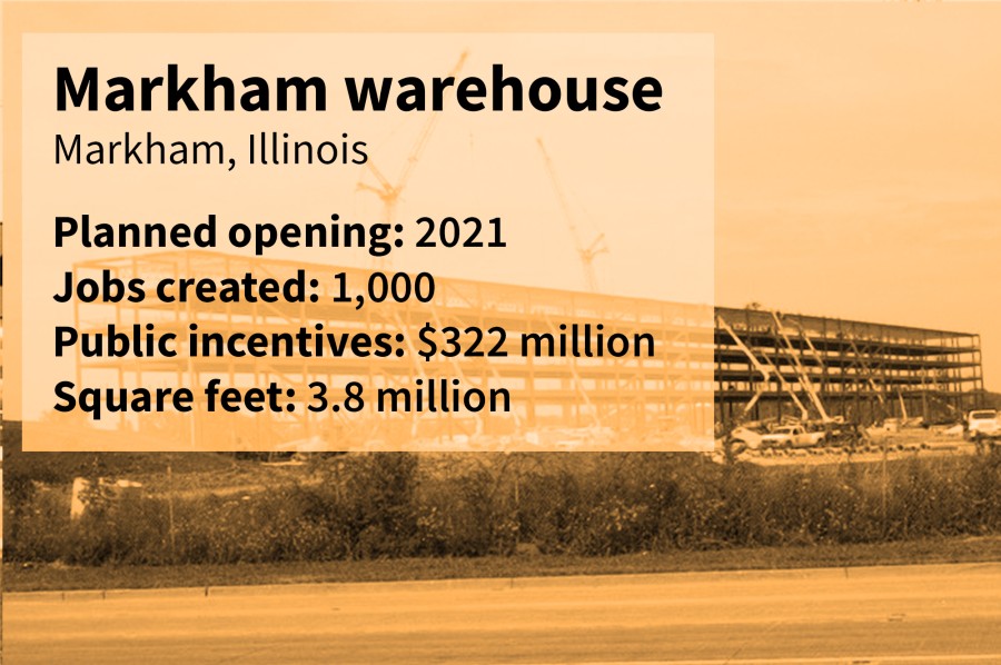 Amazon S Chicago Area Expansion Fueled By Millions From Taxpayers Wbez Chicago