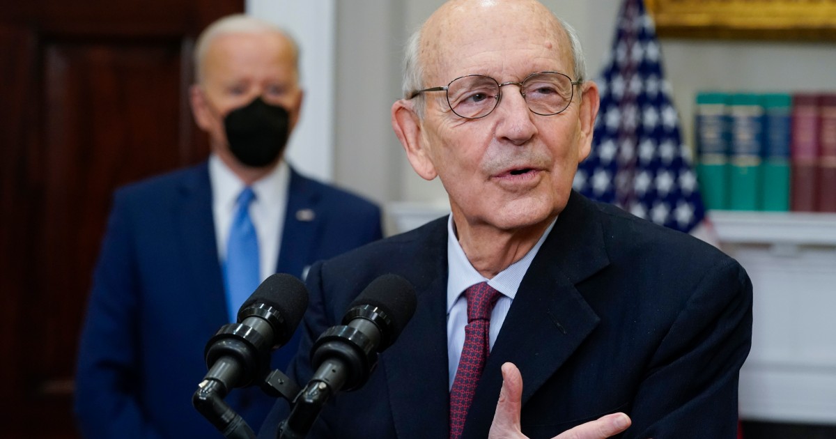 Supreme Court Justice Breyer has formally announced his retirement