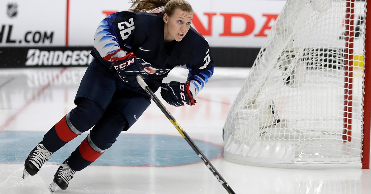U.S. captain Kendall Coyne Schofield pulling double duty at