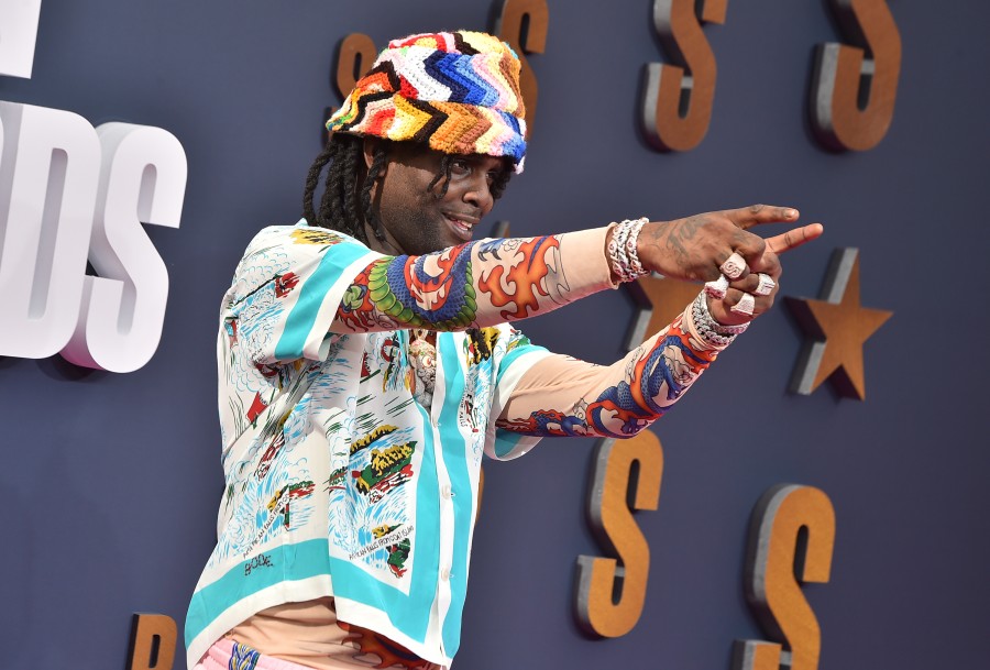 Chief Keef arrives at the BET Awards on June 25, 2023, at the Microsoft Theater in Los Angeles.