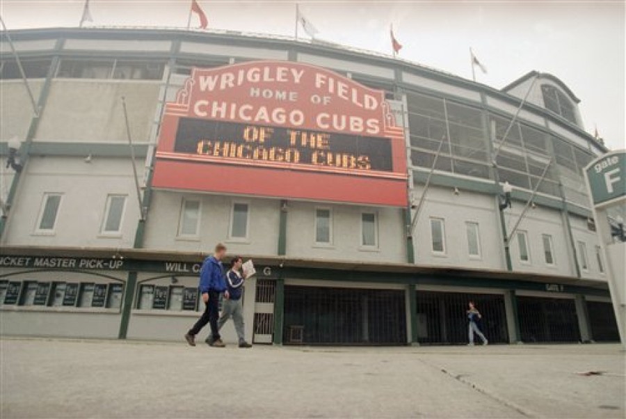 Cubs seek to relocate brick wall behind home plate at Wrigley