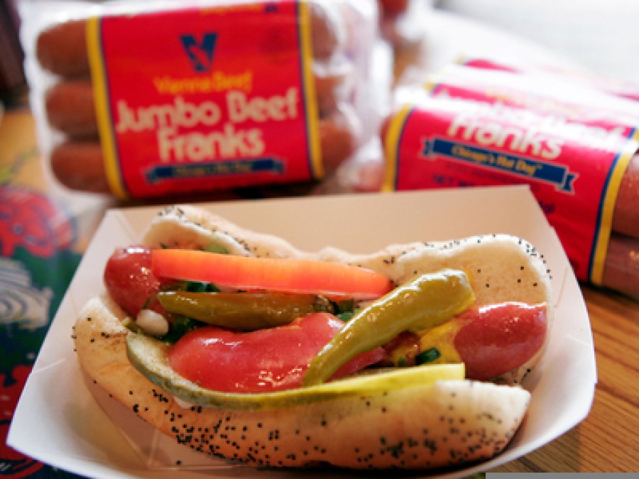 Chicago Style Hot Dogs (Vienna Beef) Recipe 