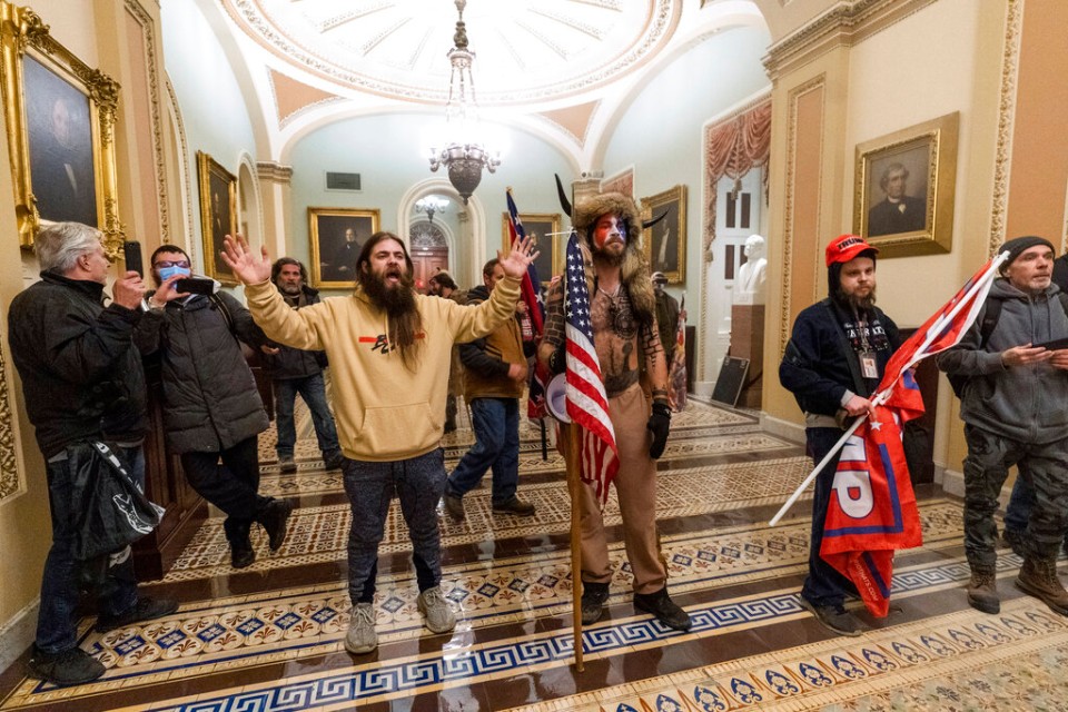 FarRight Hate Symbols On Display At Capitol WBEZ Chicago