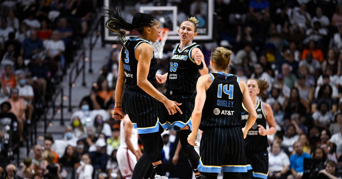 Chelsea Gray leads the Las Vegas Aces to their first WNBA title : NPR