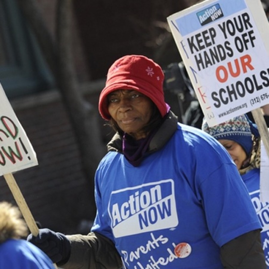 Protests follows CPS schools closings announcement WBEZ Chicago
