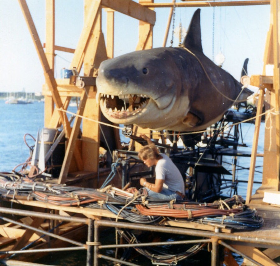 Giant 'Jaws' shark joins Academy Museum