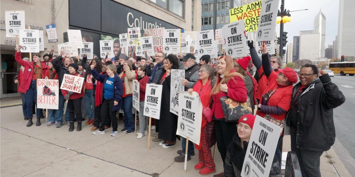 Columbia Chicago faculty strike hits one-month mark