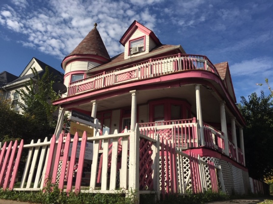 A Giant Pink House Is Up For Sale In Austin | WBEZ Chicago