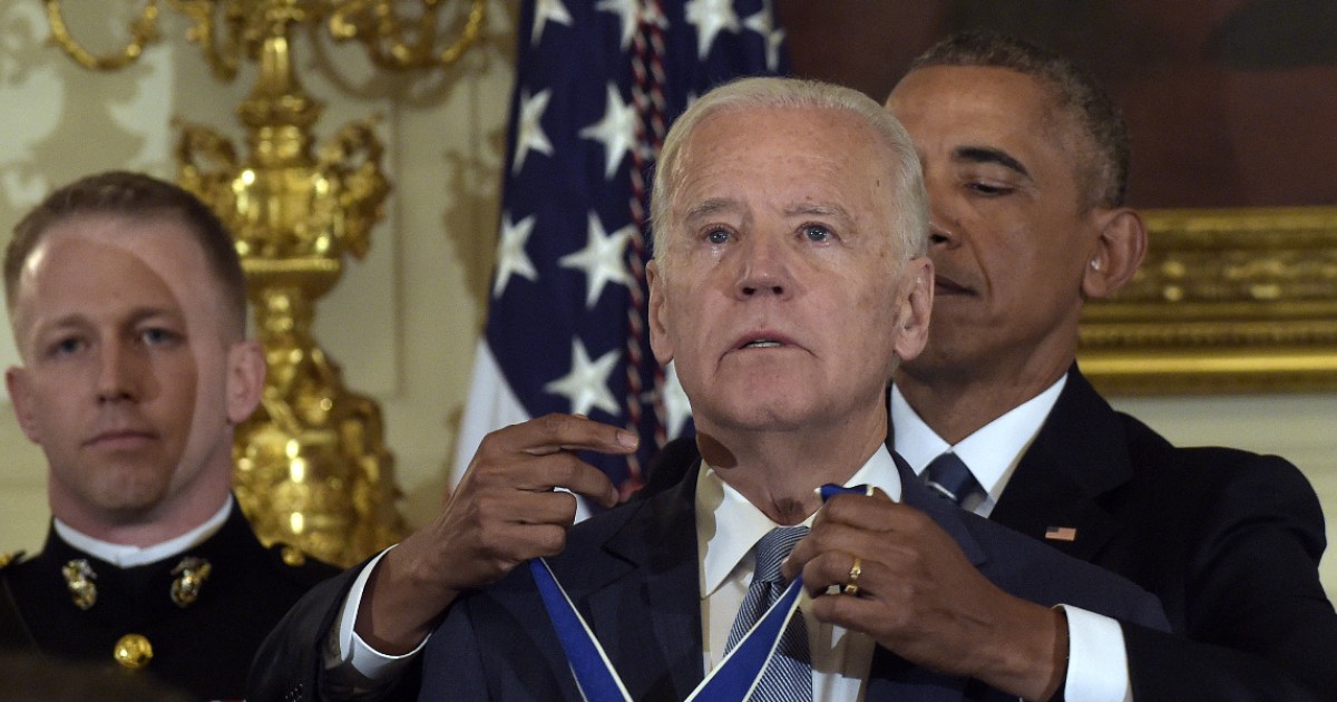 Obama Awards Biden Presidential Medal Of Freedom WBEZ Chicago