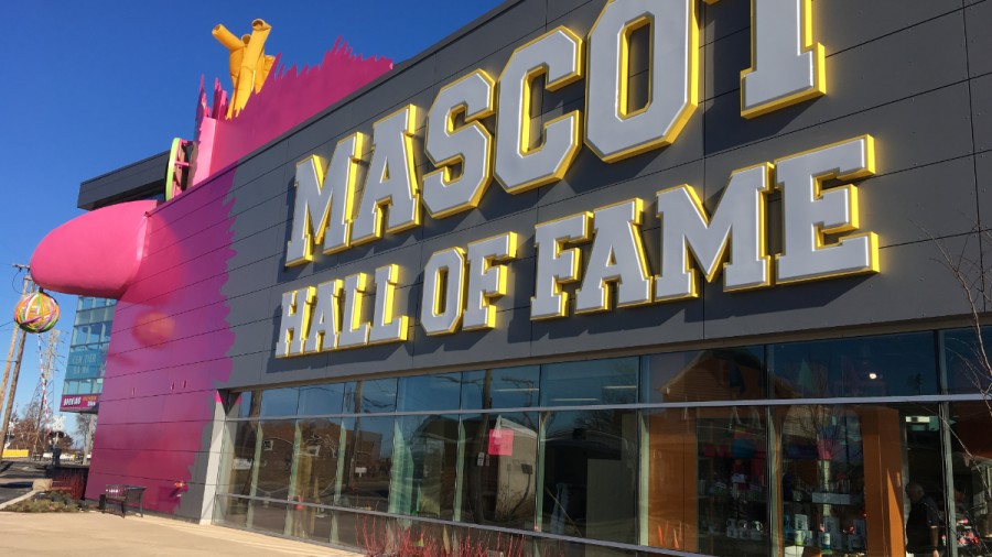 Sluggerrr Inducted into Mascot Hall of Fame