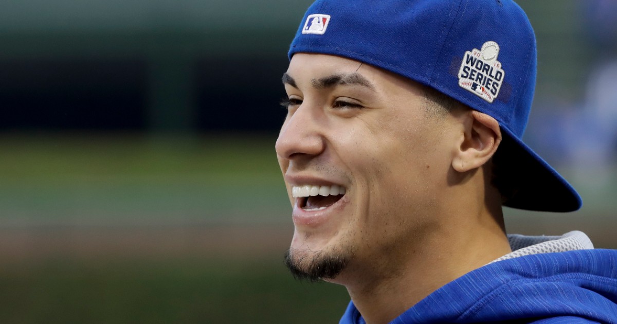 Javier Baez putting on show for Cubs on playoff stage