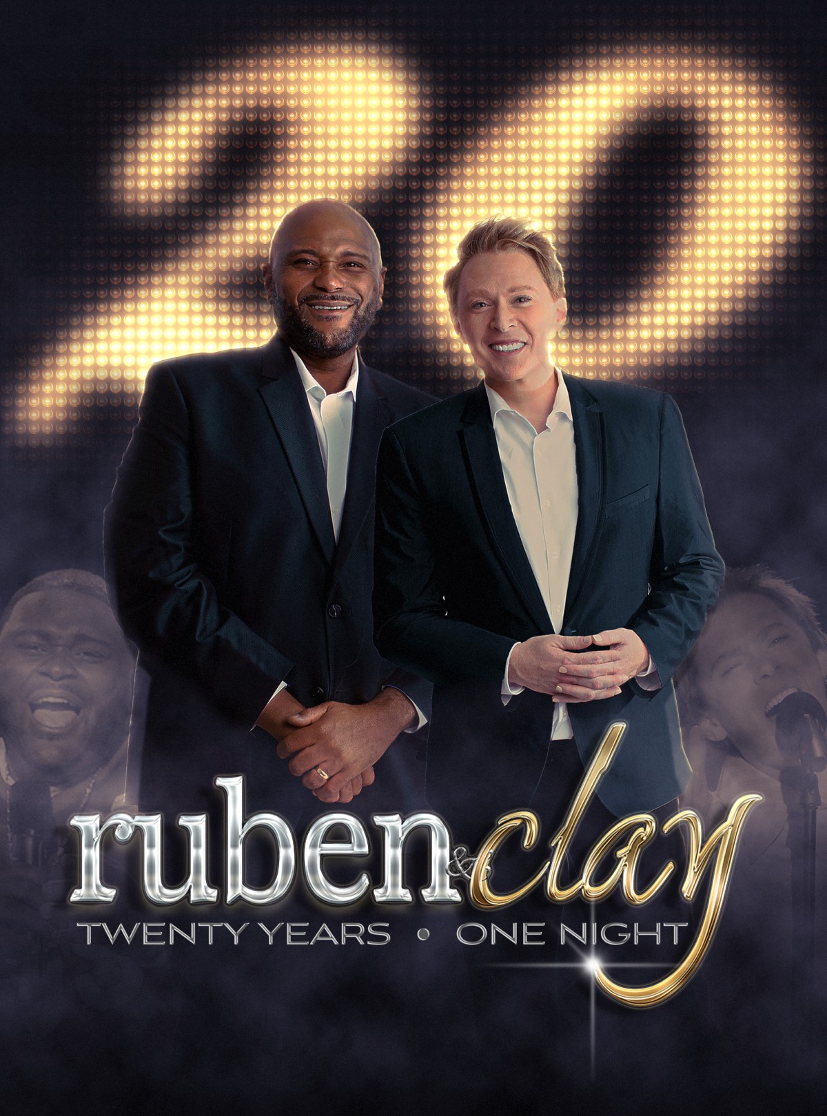 American Idol stars Ruben Studdard, Clay Aiken reunite for 20year