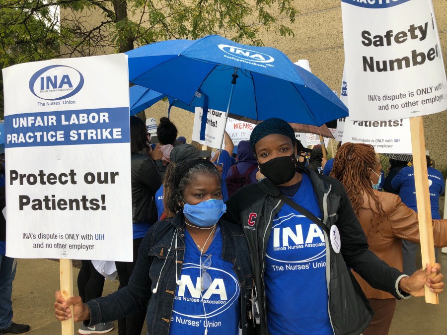 U of I Nurses Strike Amid COVID19 Pandemic WBEZ Chicago