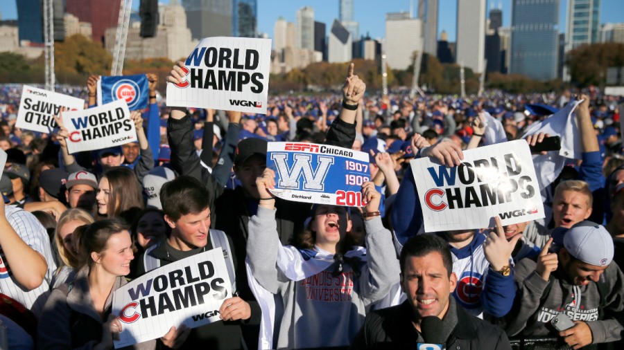 Chicago police say 5 million attended Cubs World Series parade and rally