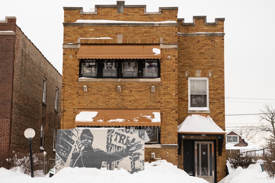 The former home of Illinois Black Panther chairman Fred Hampton Sr. at 804 S. 17th Ave in Maywood.