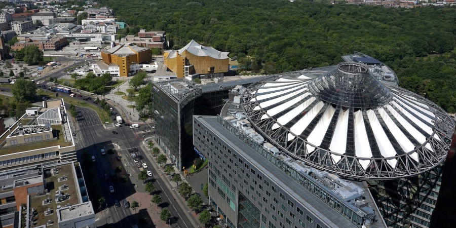 The Sony Center in Berlin