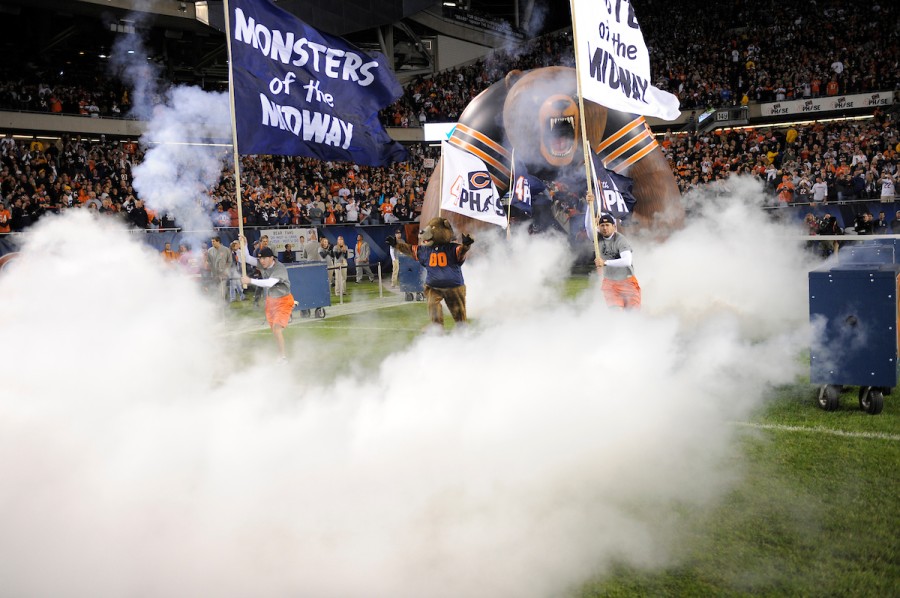 RARE Budweiser Chicago Bears Monsters of the Midway Soldier 