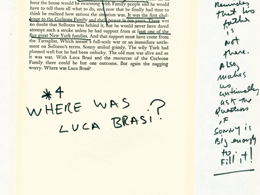 How Words Become Images: Inside The Mind of Francis Ford Coppola With The  Godfather Notebook