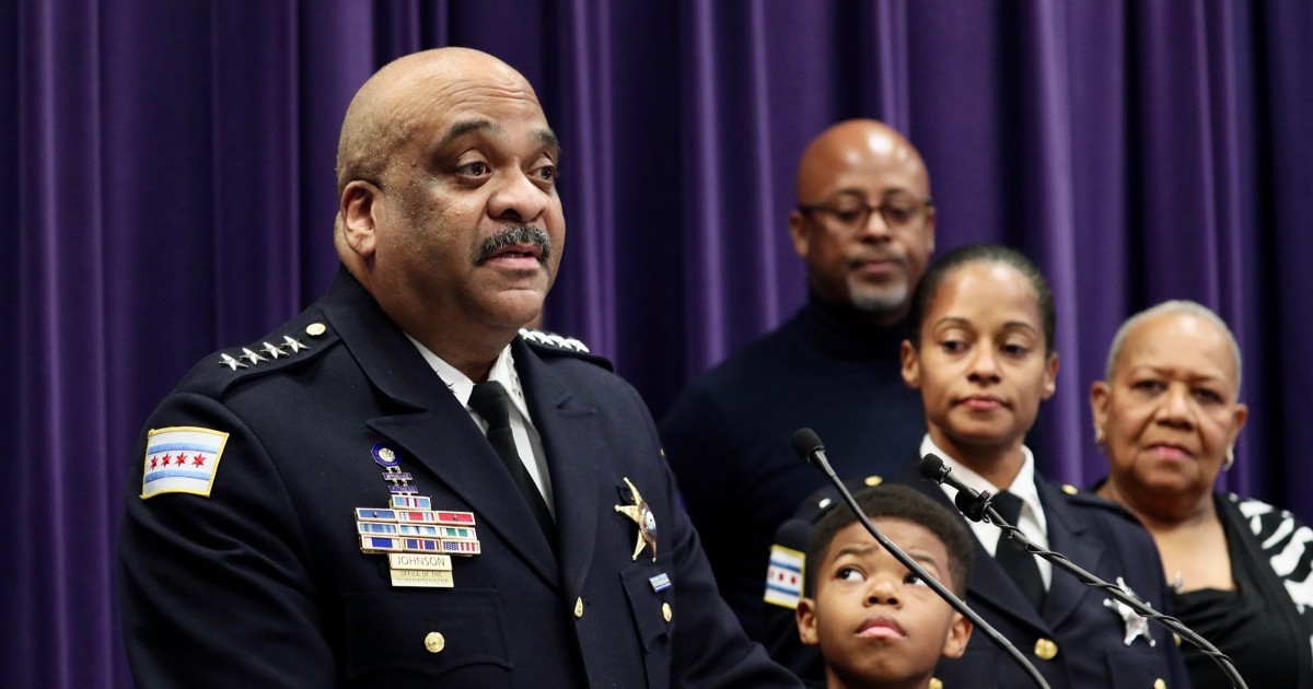 Chicago police Superintendent Eddie Johnson expected to retire