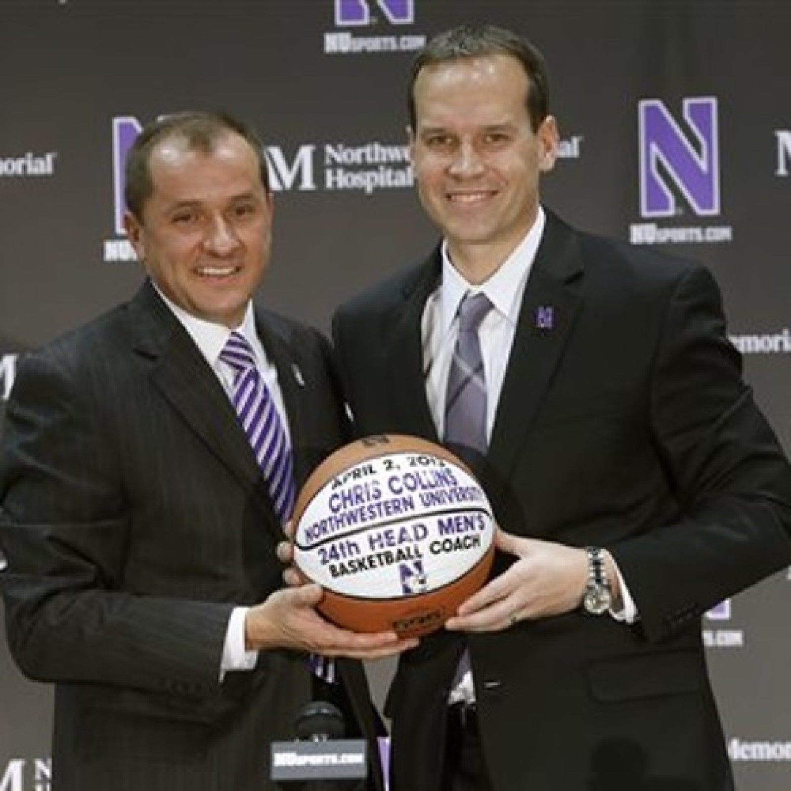 Northwestern’s Coach Collins speaks on his new role and hoops history ...