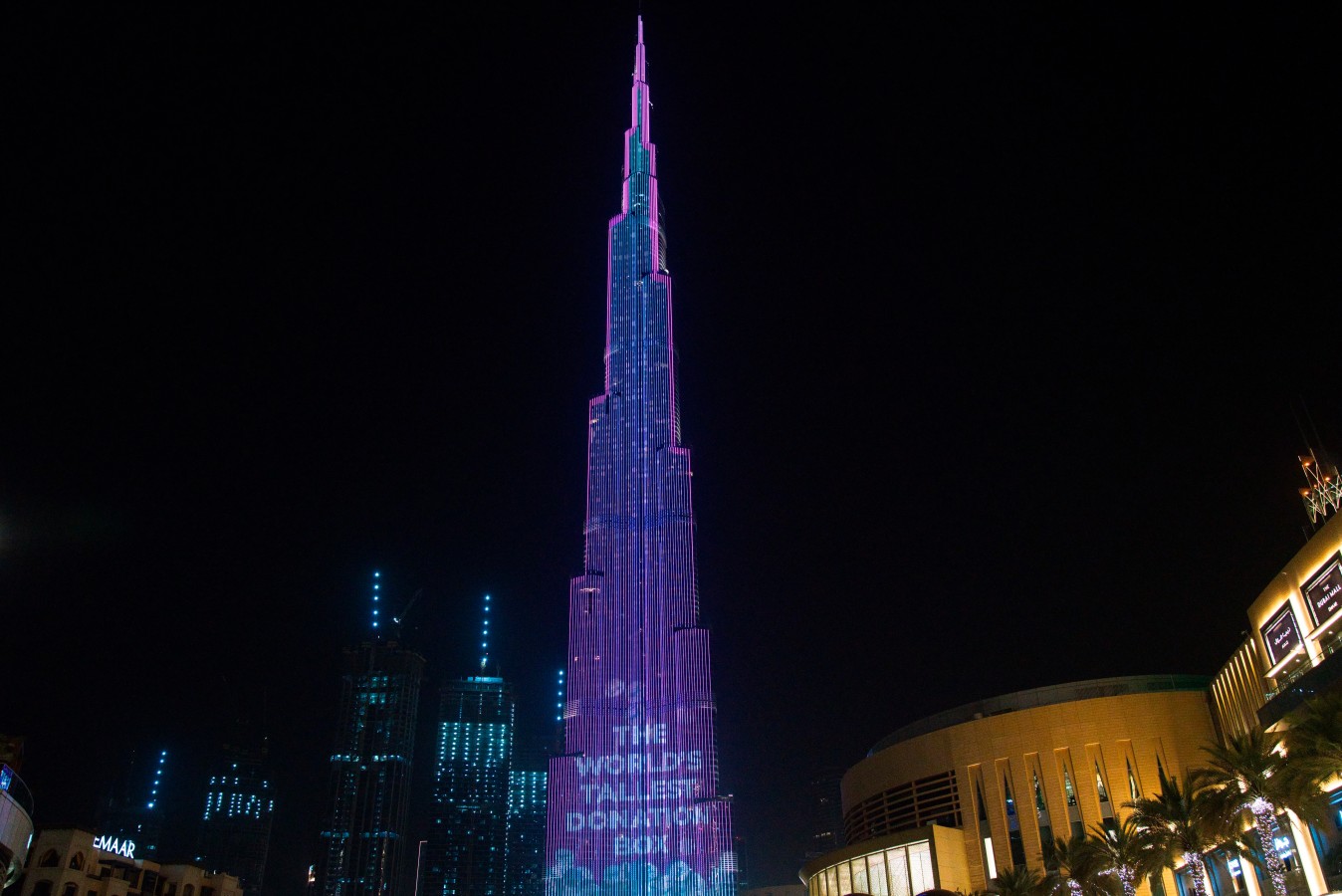 The Burj Khalifa, the world’s tallest building