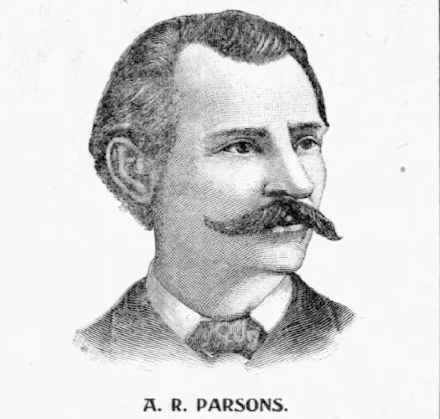 Albert Parsons Porträt