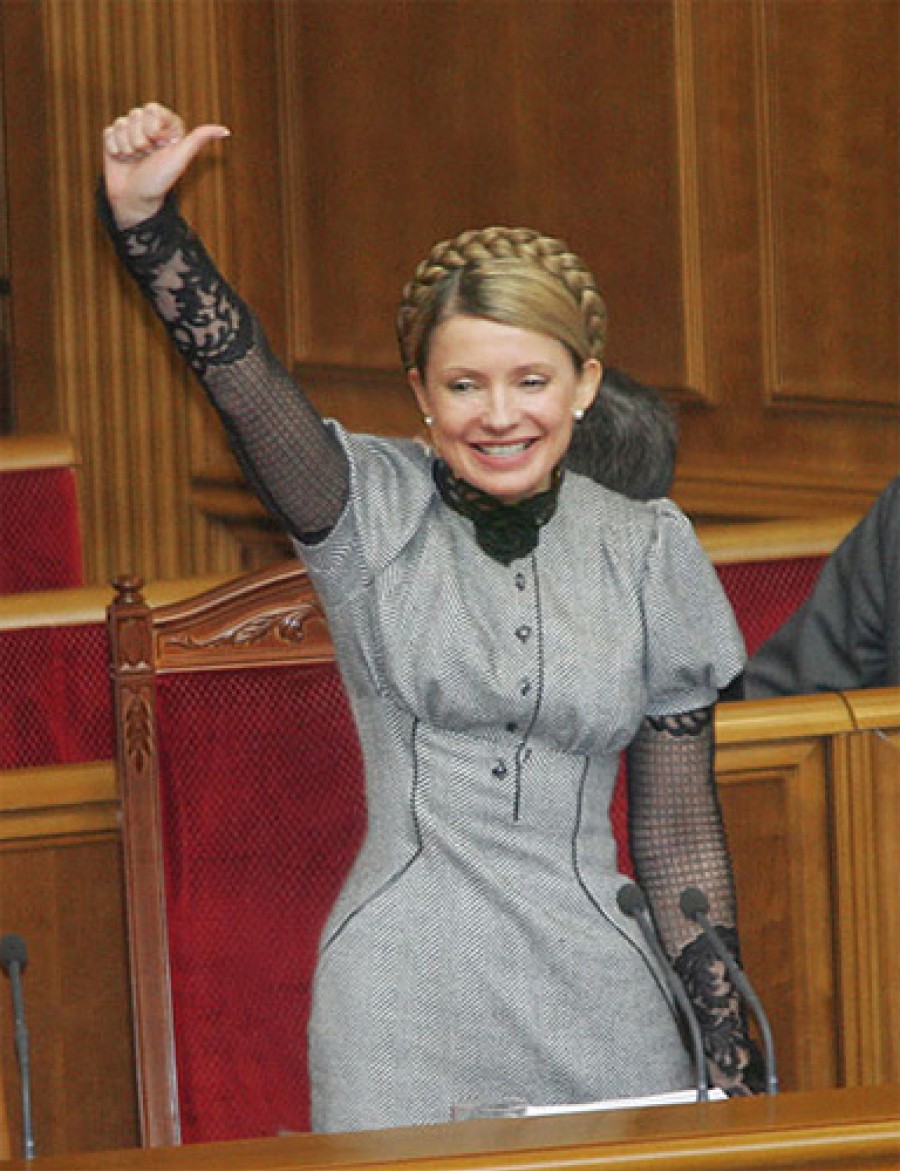 Юлия Тимошенко в водолазке