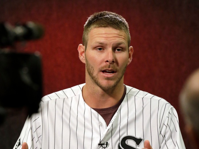 The Sporting News on Twitter: Chris Sale says the White Sox GM bold faced  lied about Adam LaRoche and his kid.    / X