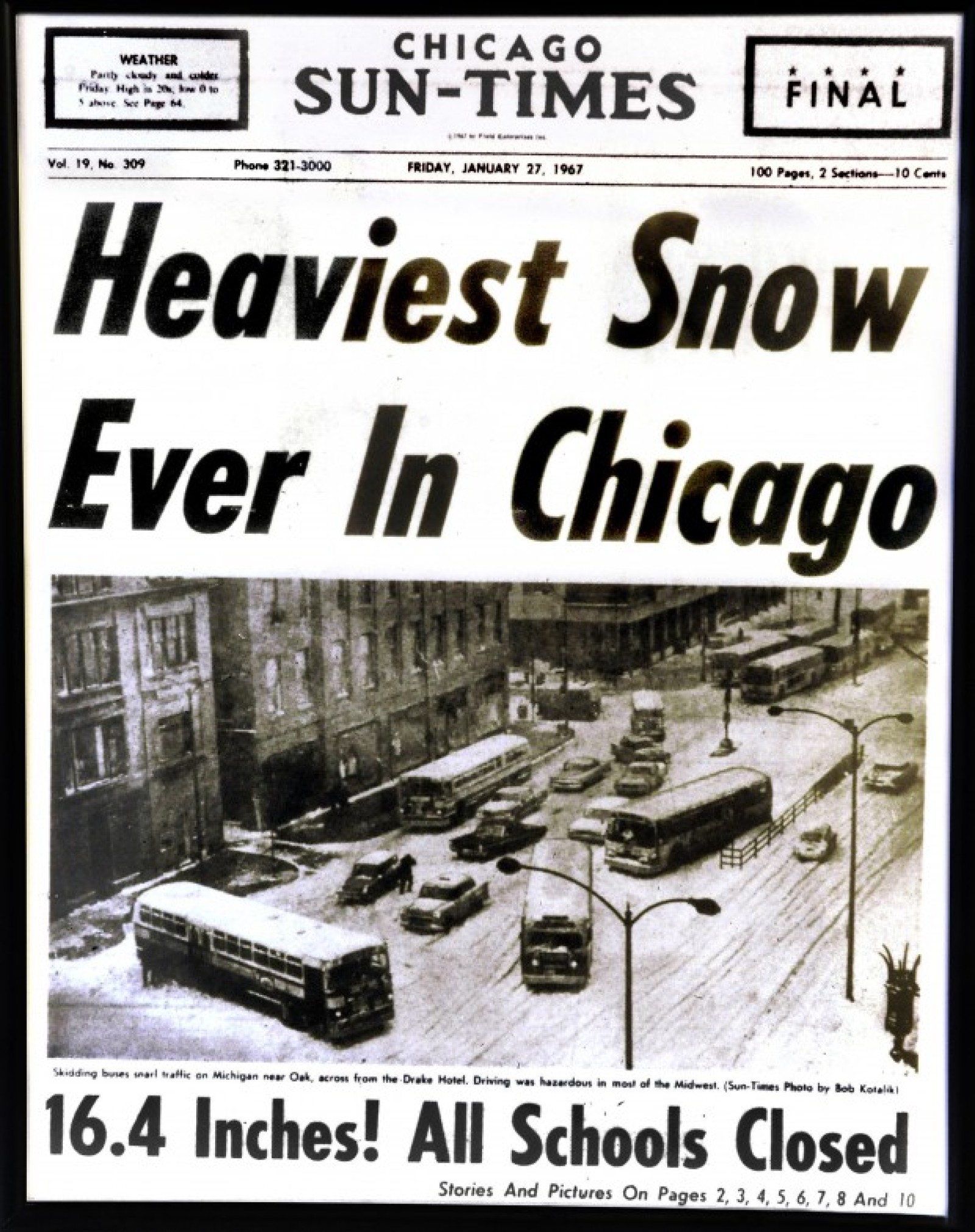 50 Years Later The 1967 Blizzard In Chicago WBEZ Chicago
