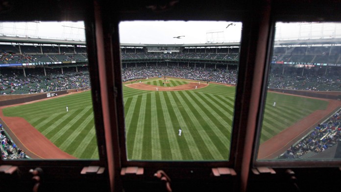 Wrigley Field Like You've Never Seen It Before  Drone Fly Through of the  Ballpark, Clubhouse & More 